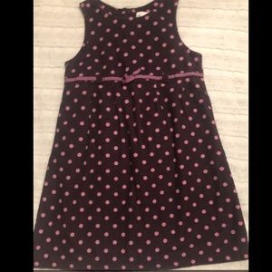 Polkatots Corduroy Dress - Size 4